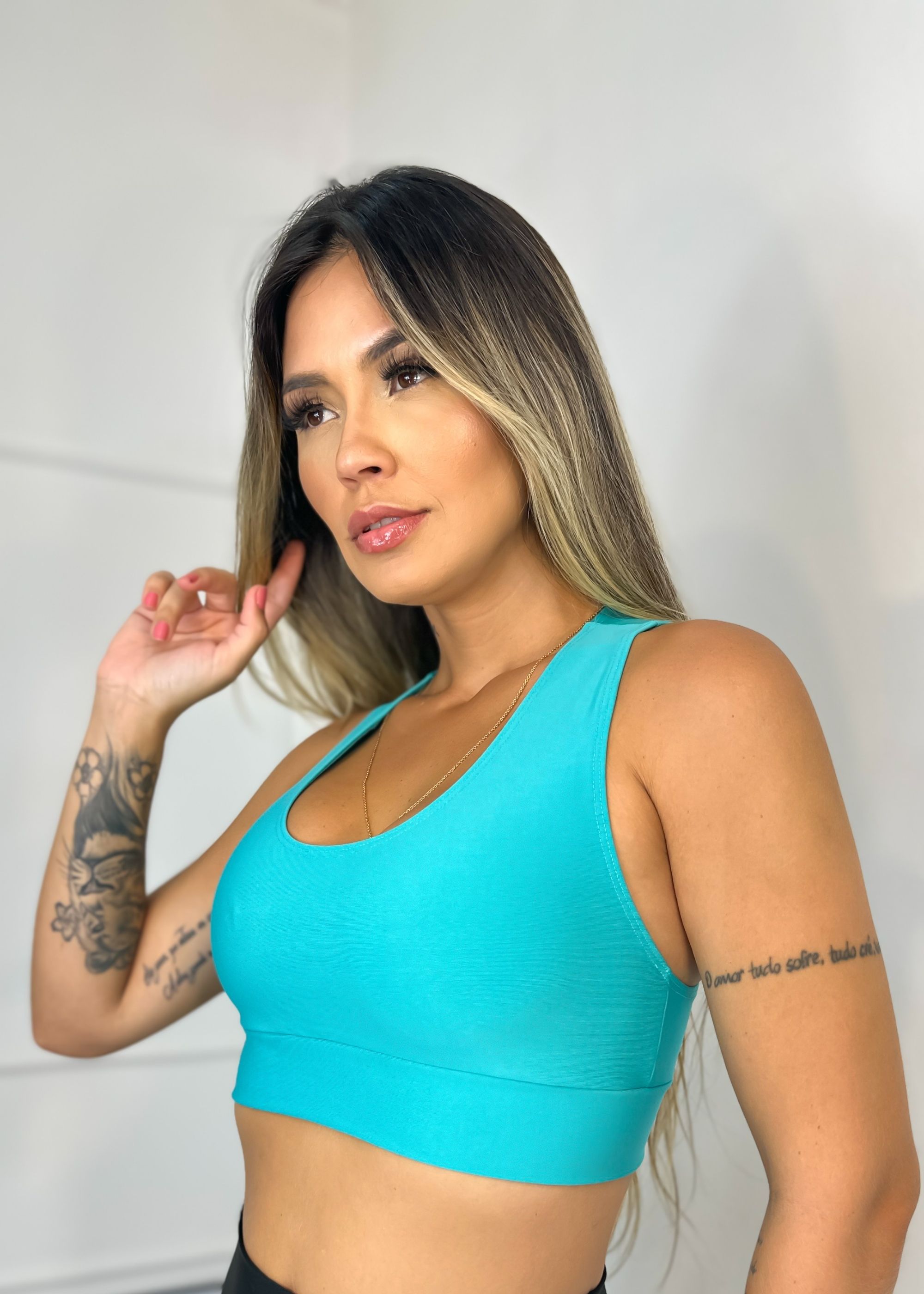 Top nadador fitness treino dia a dia academia verde tiffany