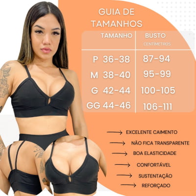 Top Nude Com Forro Reforçado Treino Academia