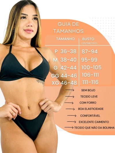 Conjunto de Biquíni Asa Delta Fixo Moda Praia Verão Estampado